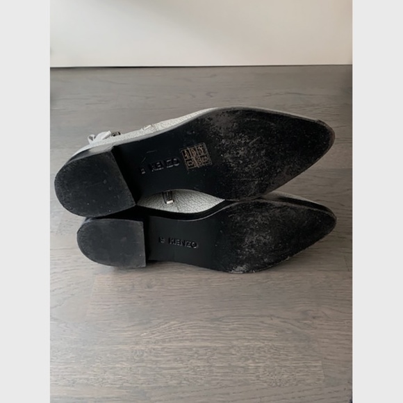 KENZO | Totem Leather Ankle Boots - Picture 9 of 11